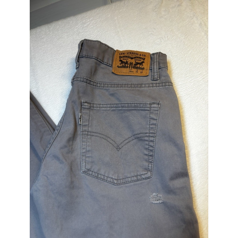 Levi's 511 Skinny Jeans 18 Regular Size 29x29 (actual 29x28.5) Skinny‎ Khaki Tan